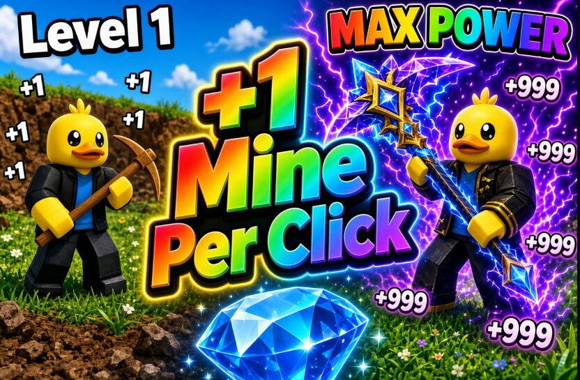 +1 Mine Per Click!