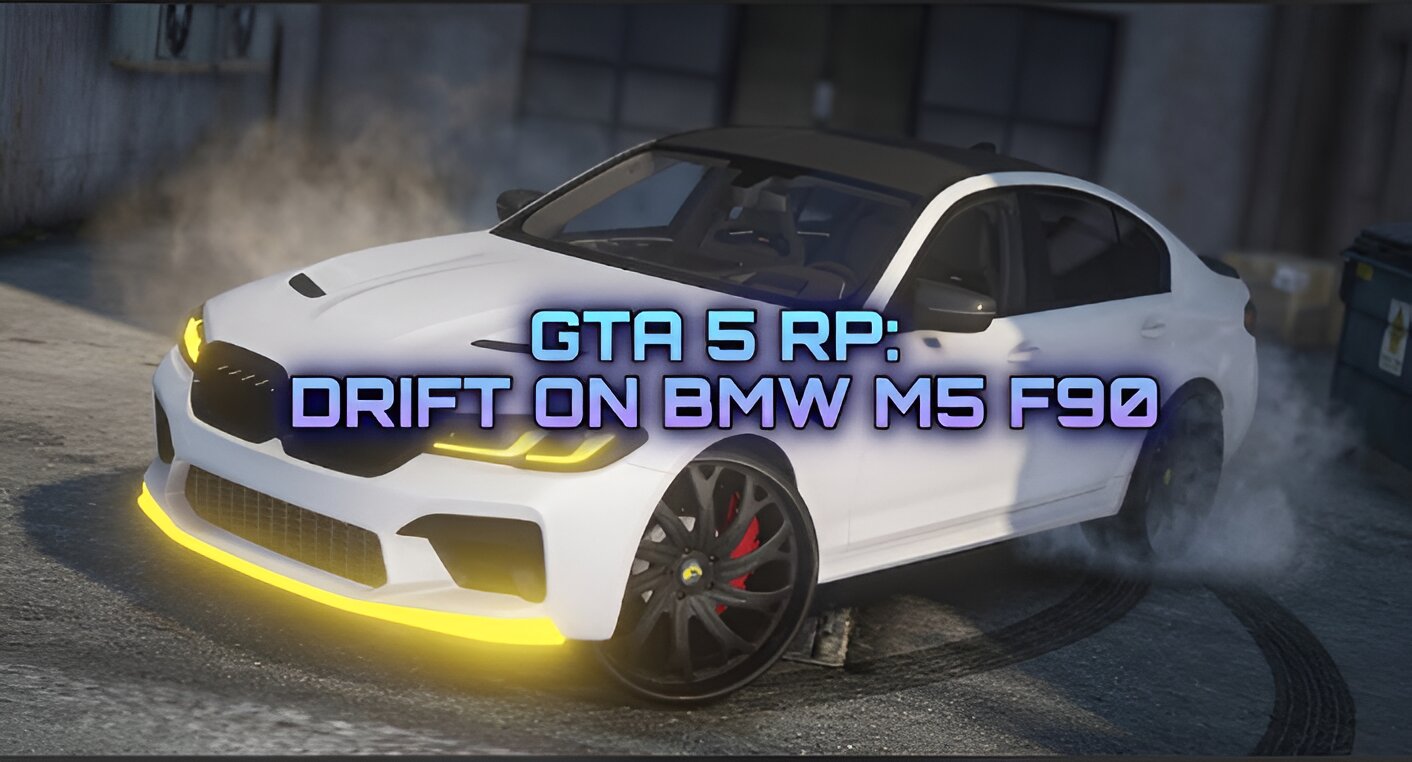 GTA 5 RP: Drift on BMW M5 F90